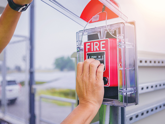 Firefighting and fire alarm works